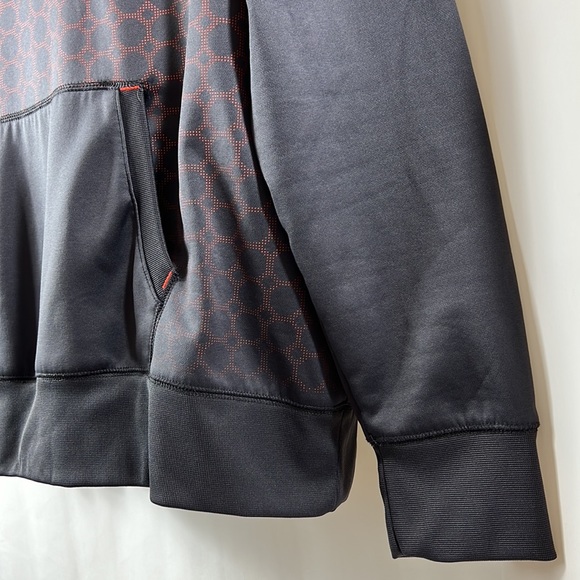 Fila XL Grey/Orange Hooded Sweatshirt - Picture 7 of 12